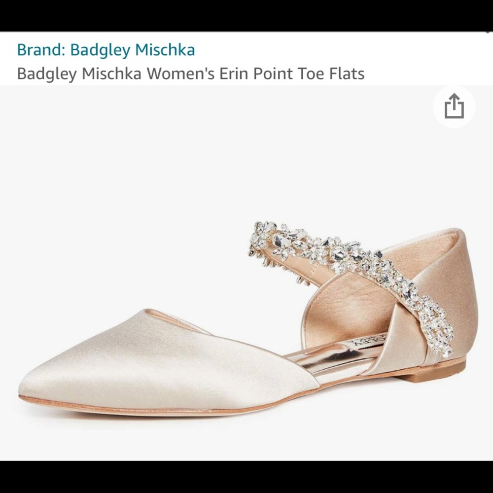 Badgley Mischka Women's Erin Point Toe Flats